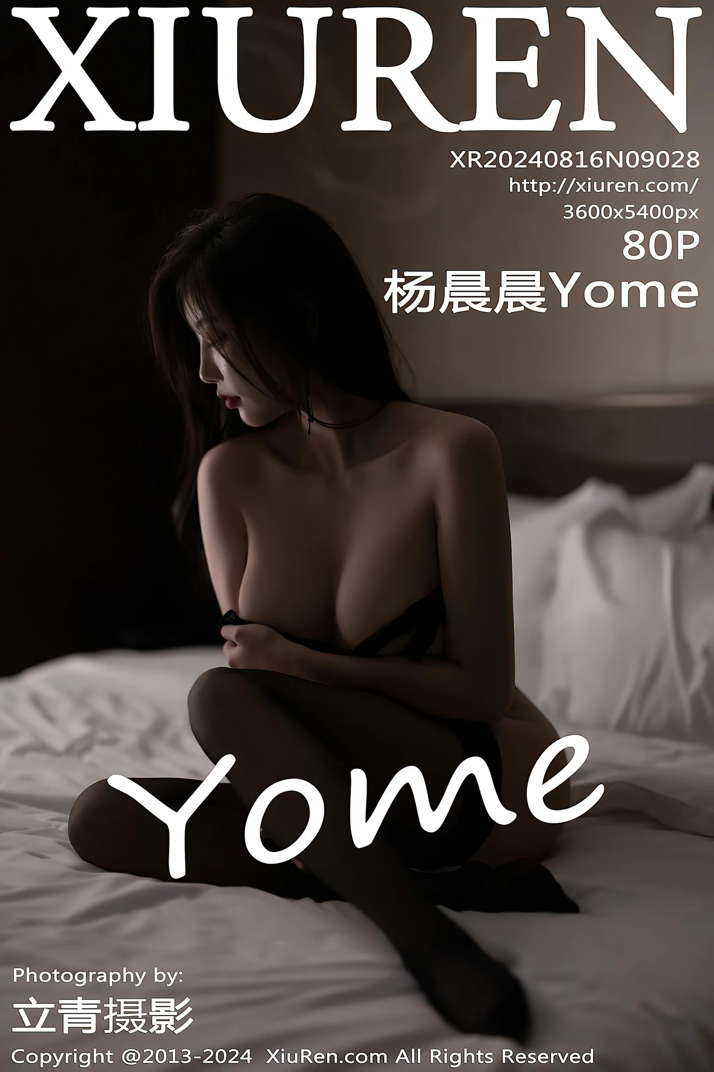[XiuRen秀人网]No.9028_女神杨晨晨Yome性感黑色情趣服饰配黑丝袜秀丰腴身材诱惑写真80P-秀人网 - XiuRen.Space